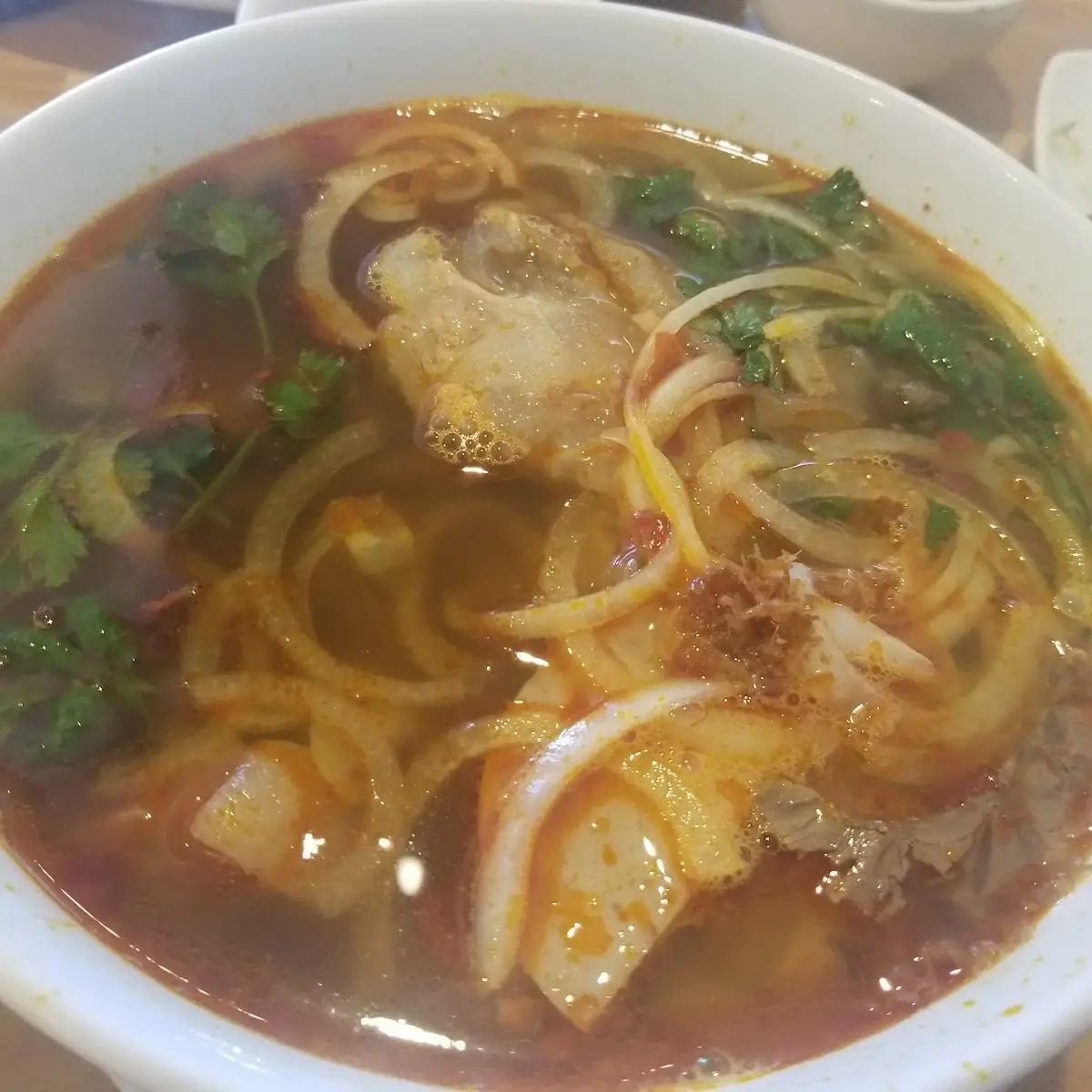 Spicy Beef Noodle Soup