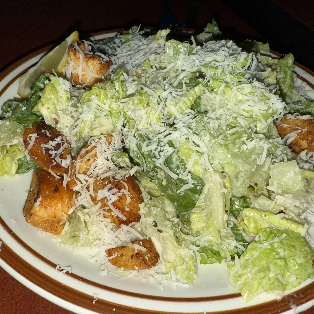 Caesar Salad Garlic Bread