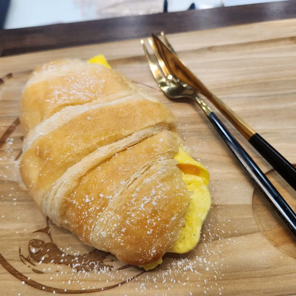 Ham Cheese and Egg Croissant
