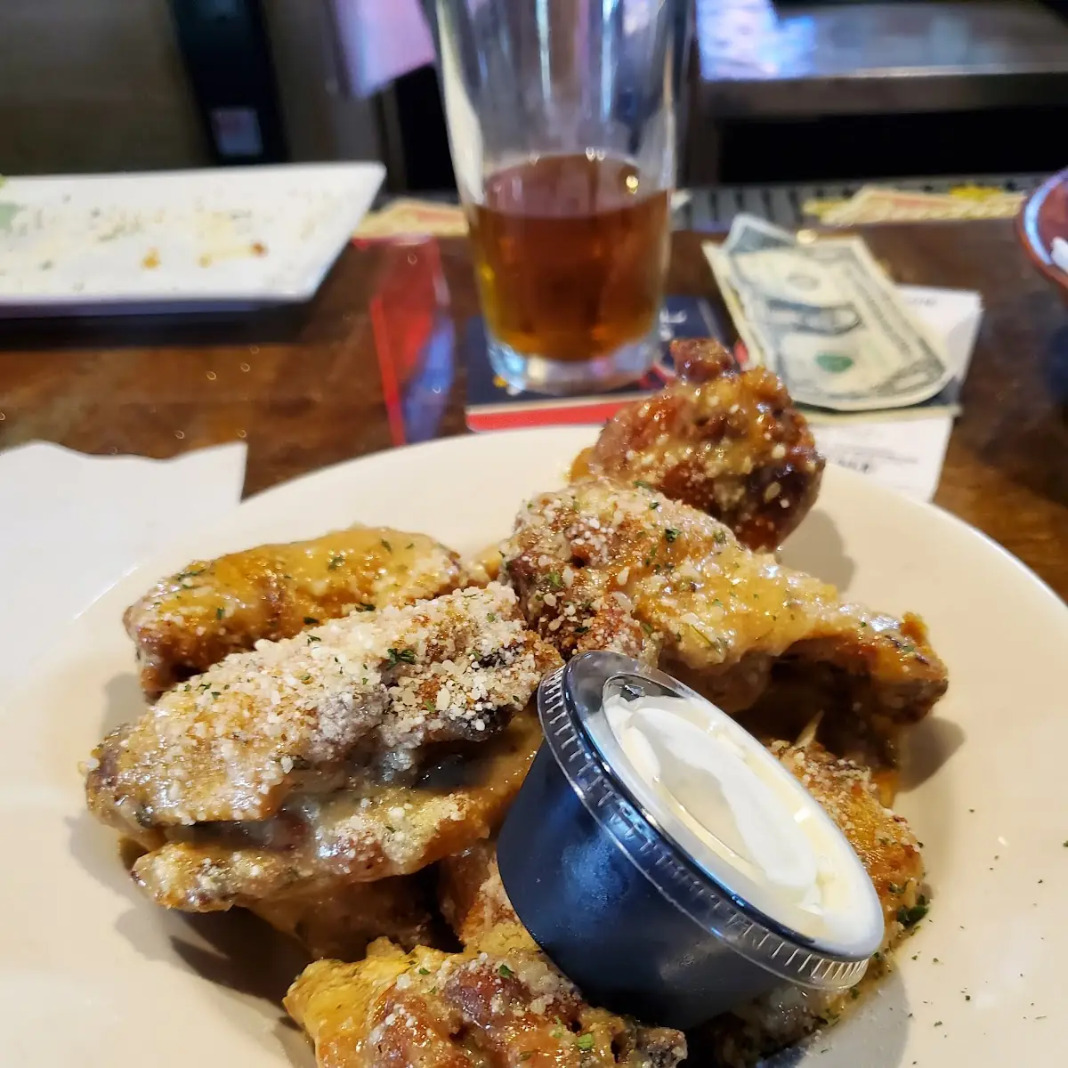 Garlic Parmesan Wings