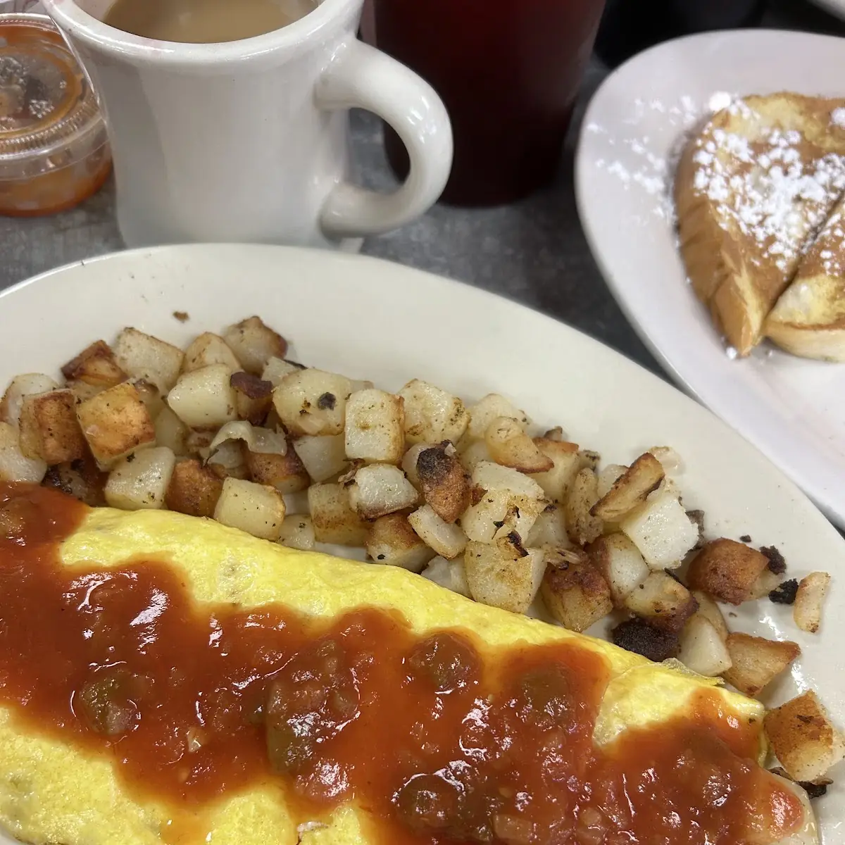 Western Omelette & Fried Potatoes