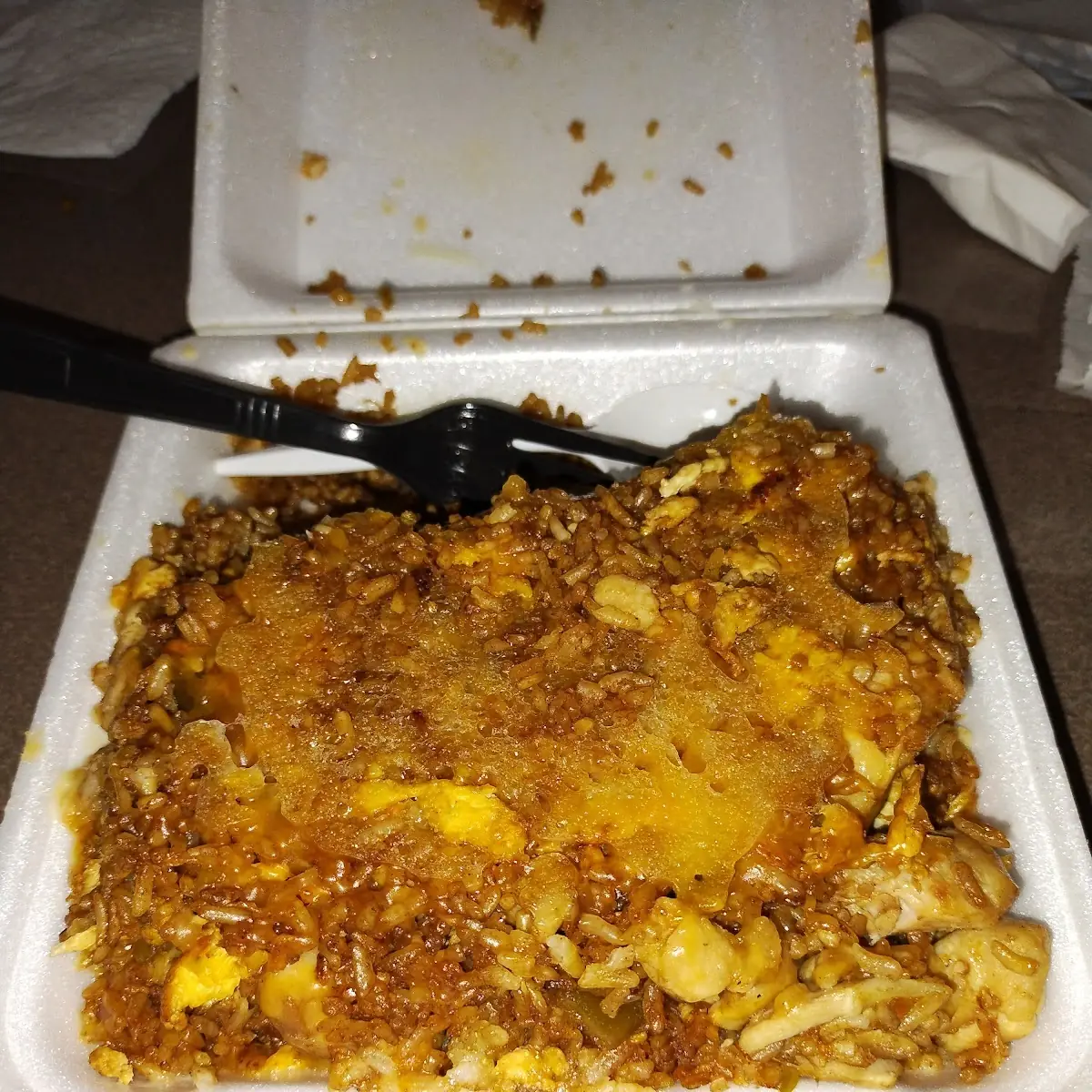 Green Chili Chicken Fried Rice