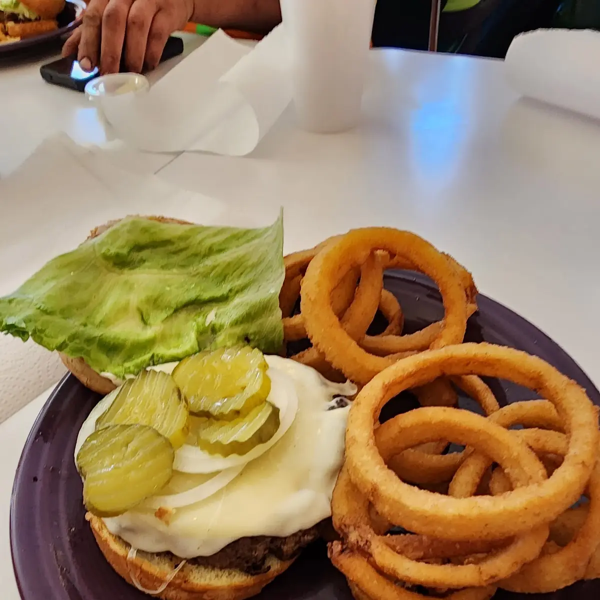 Hamburger Meal