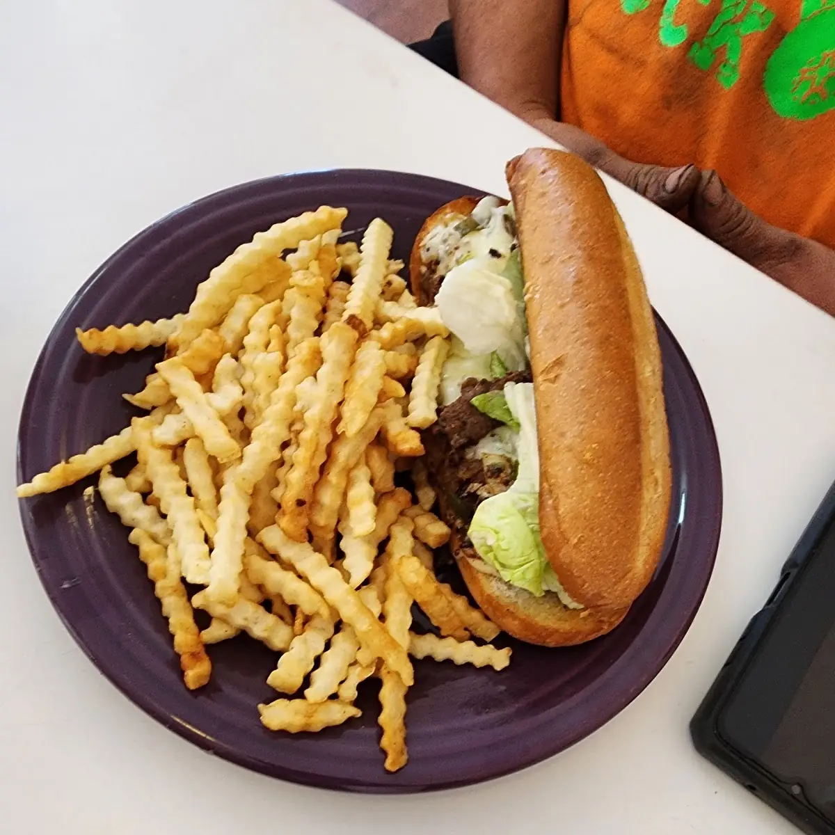 Philly Cheese Steak Sandwich