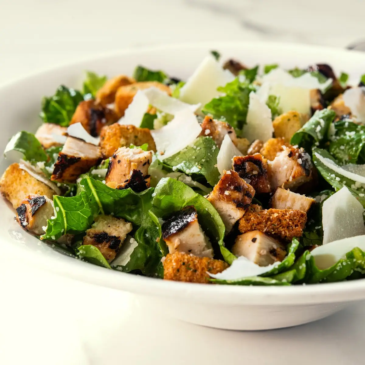 Chopped Chicken Caesar Salad