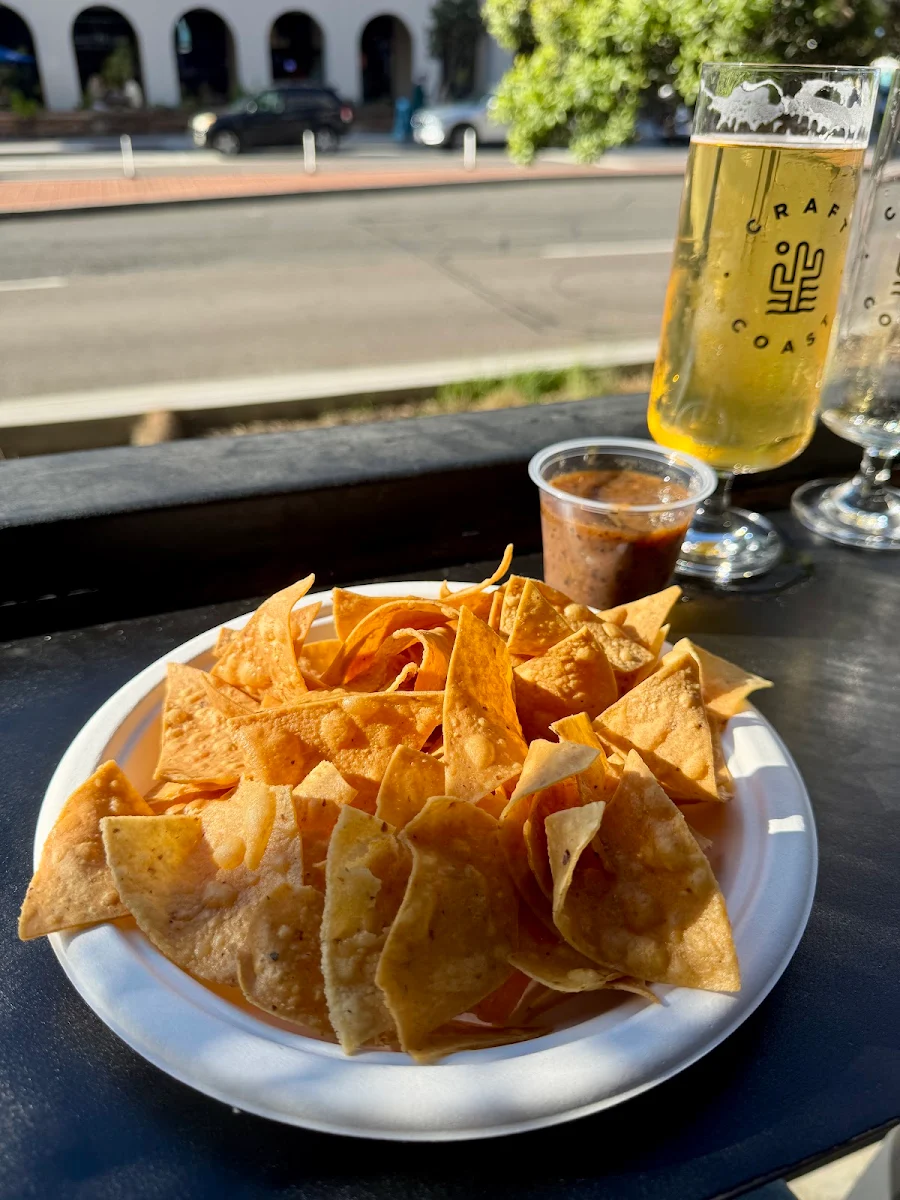 Chips and Fire Roasted Salsa