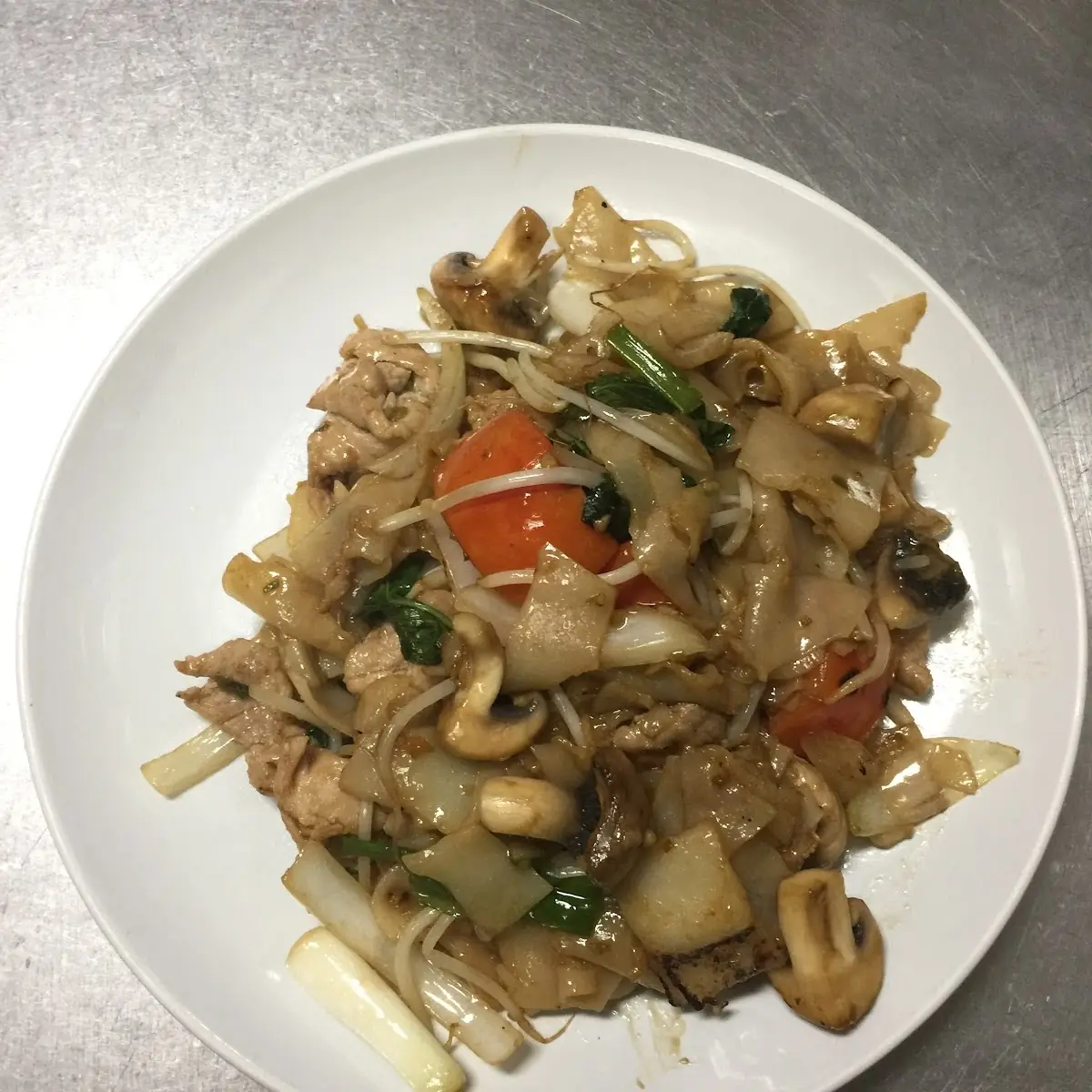 Thai Spicy Basil Noodles Kee-Mao