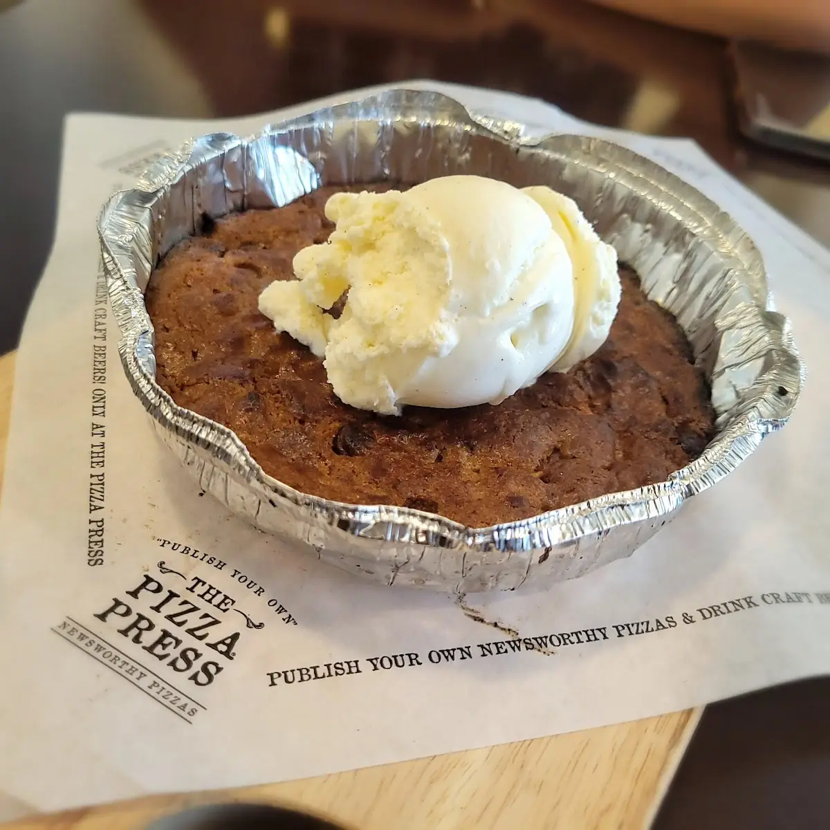 Deep Dish Cookie