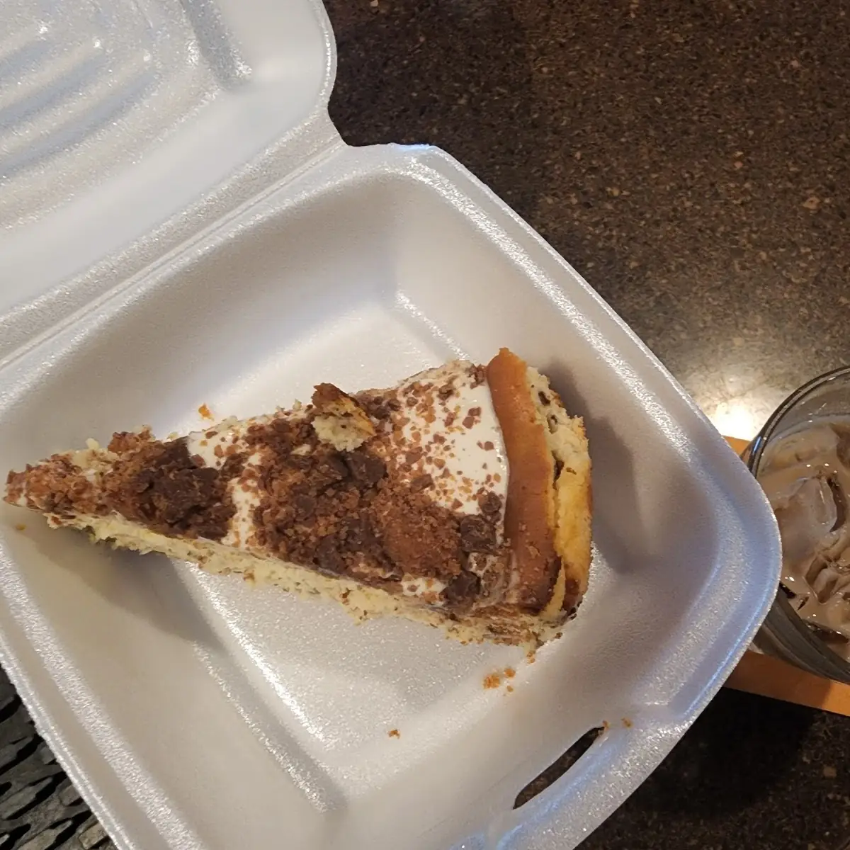 Peanut Butter Cheesecake Slice