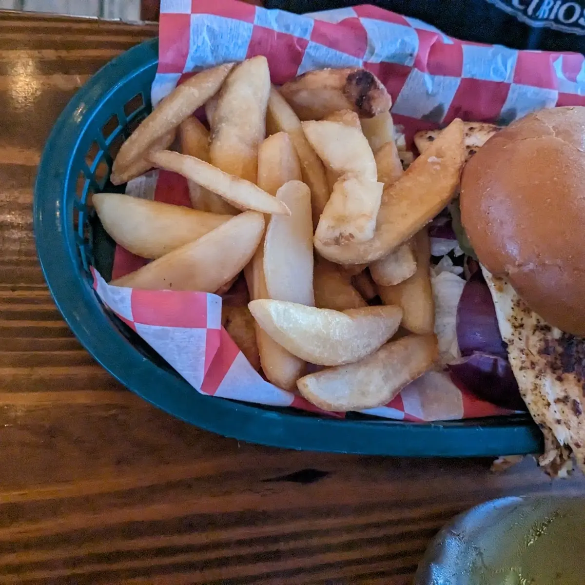Flounder Fish Sandwich