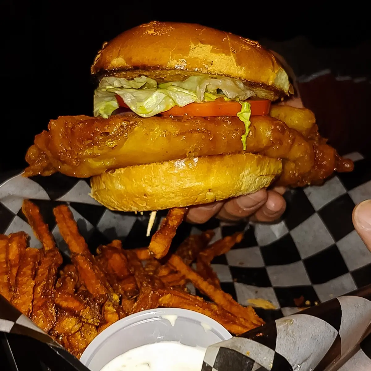Fried Haddock Sandwich