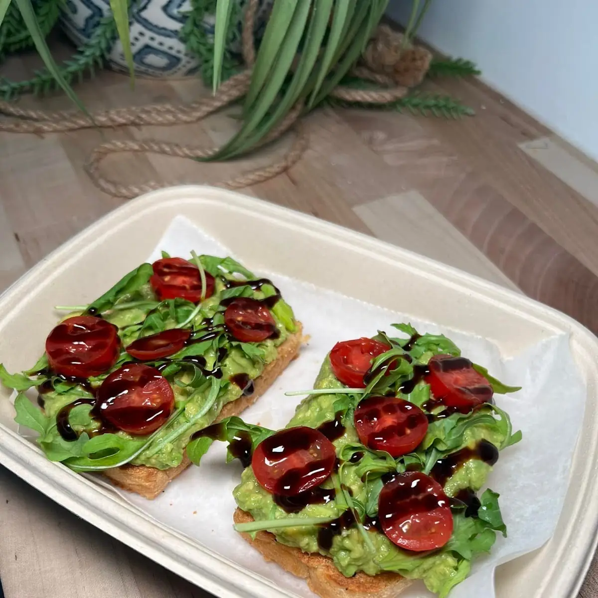 Arugula Avocado Toast