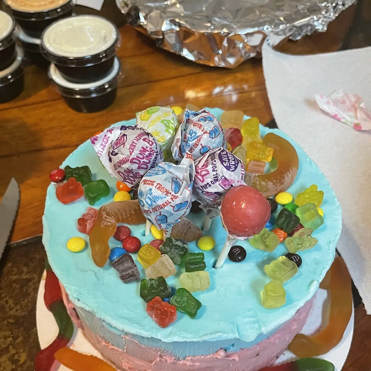 Birthday Cake Cookie Fudge Cupcake