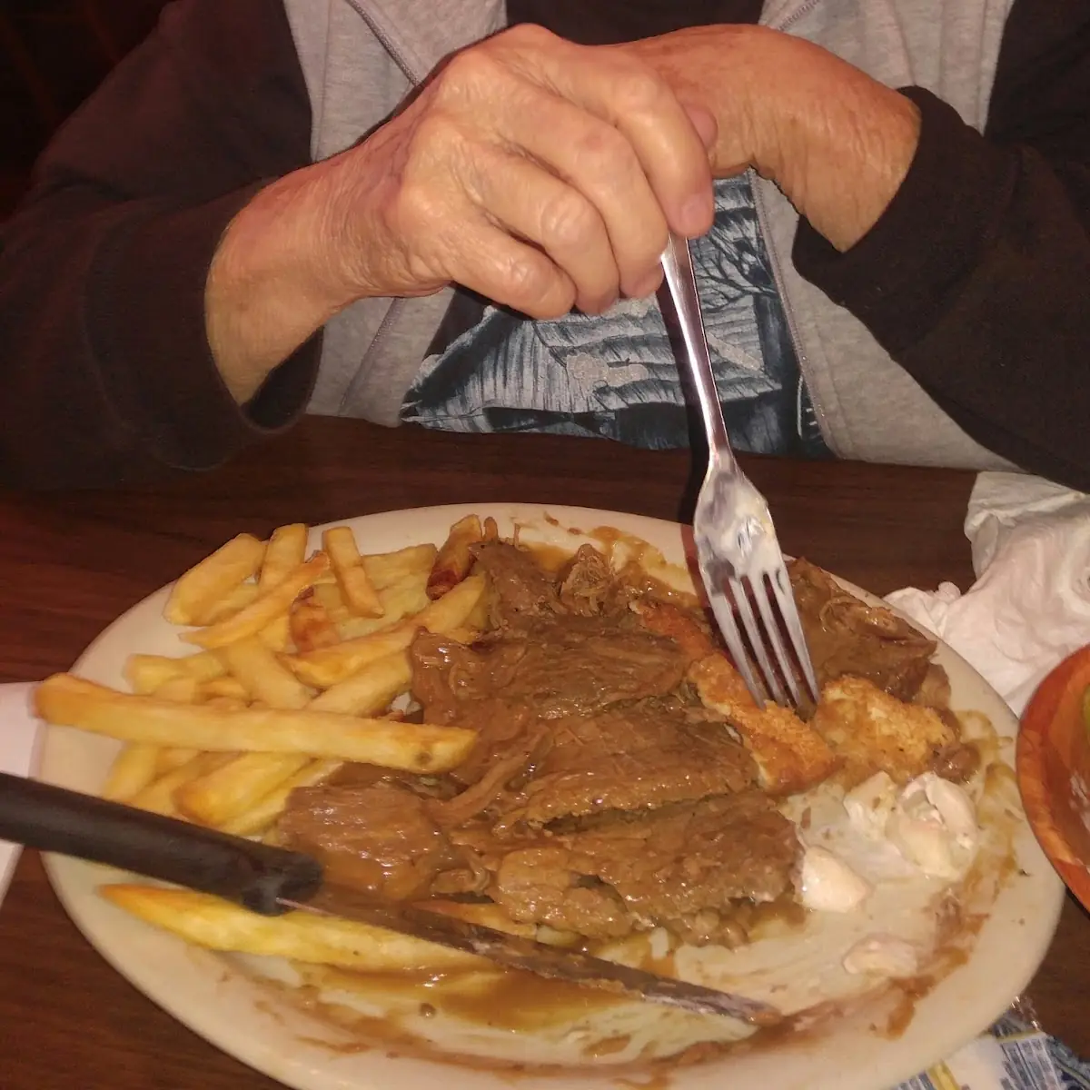 Brown Gravy and Roast Beef