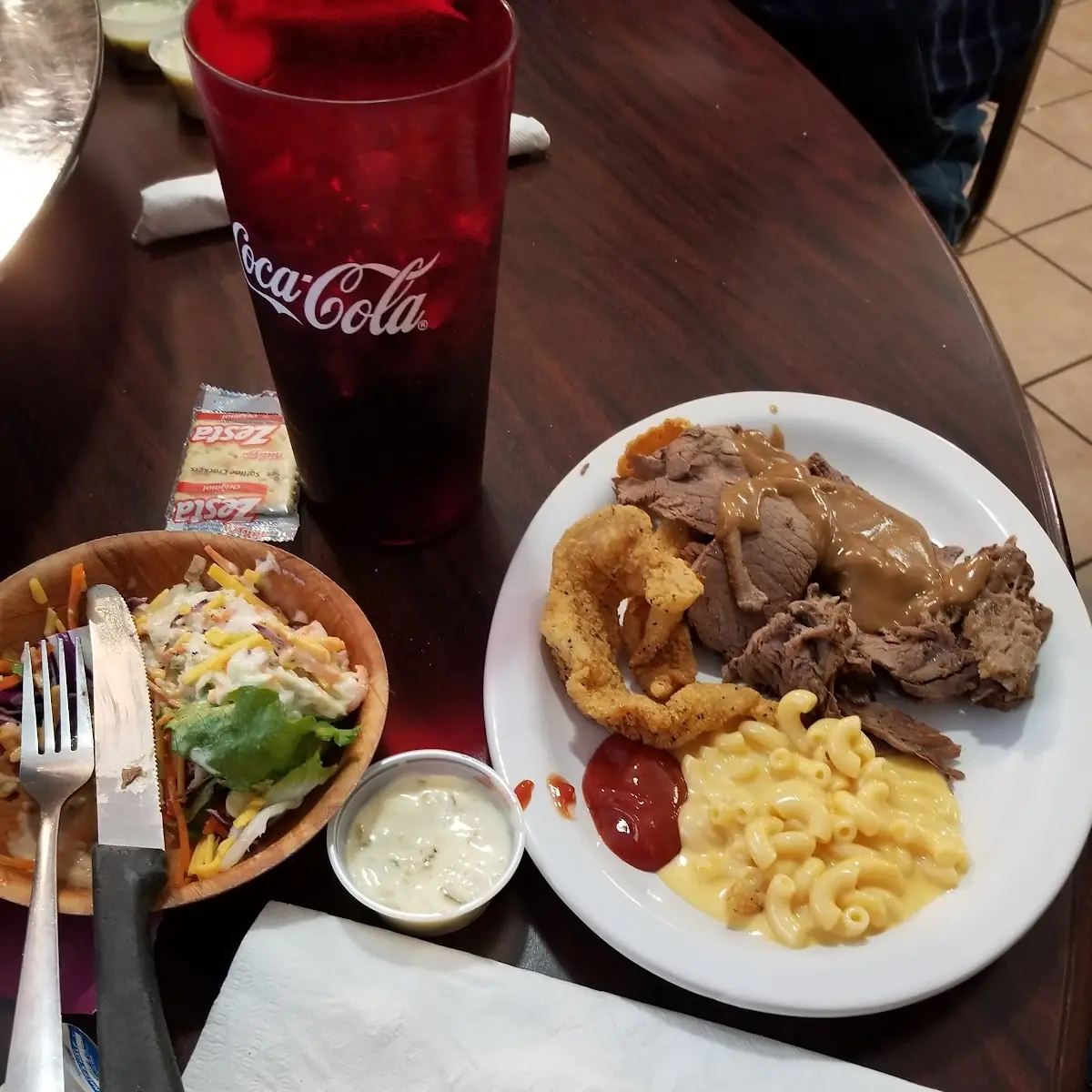 Roast Beef Fish Mac and Cheese