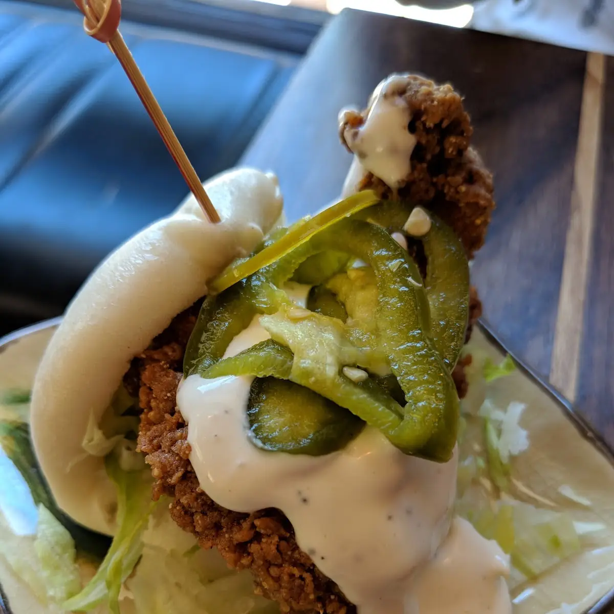 Fried Chicken Bao