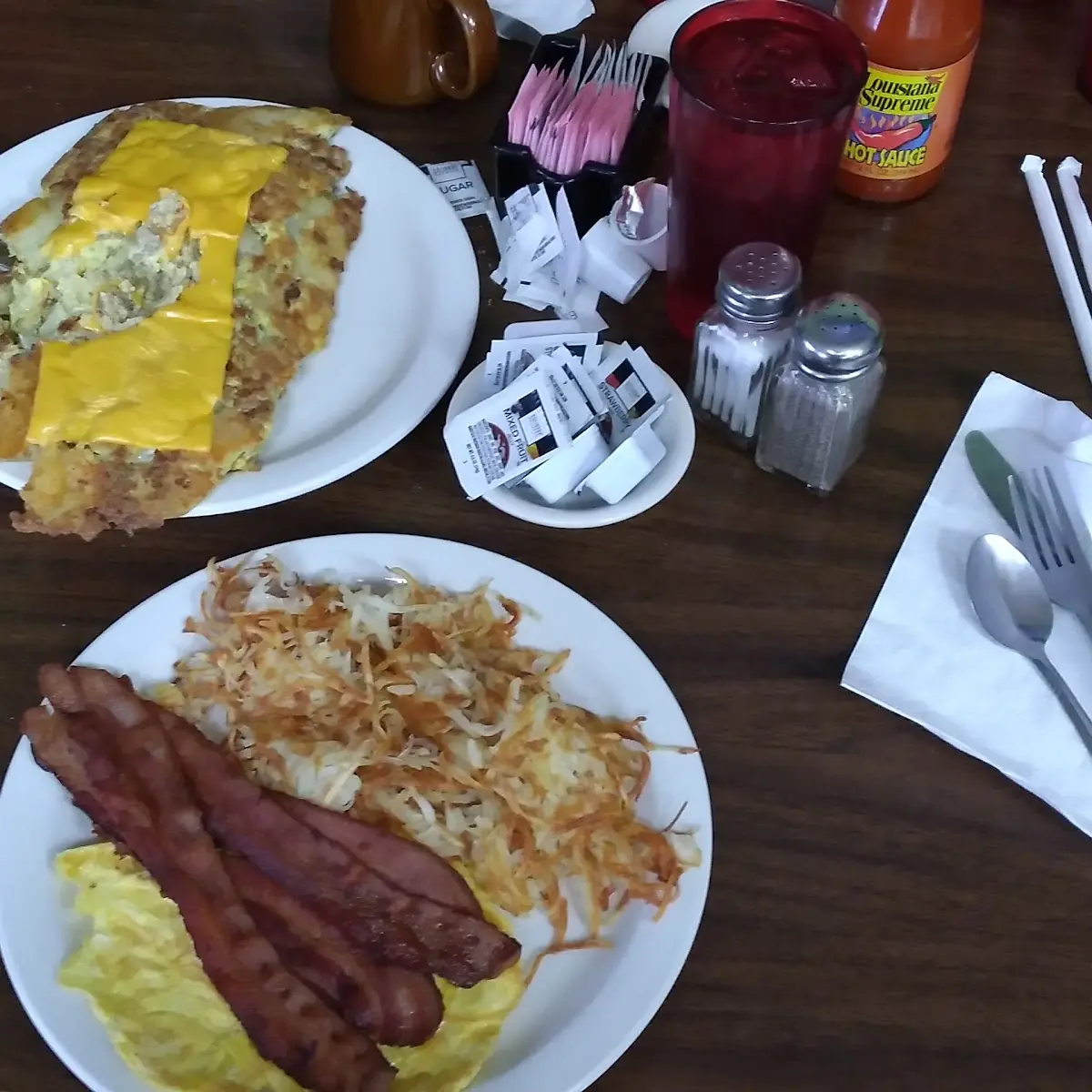 Bacon Eggs and Hasbrowns