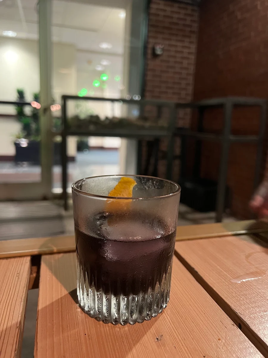 Ube Old Fashioned