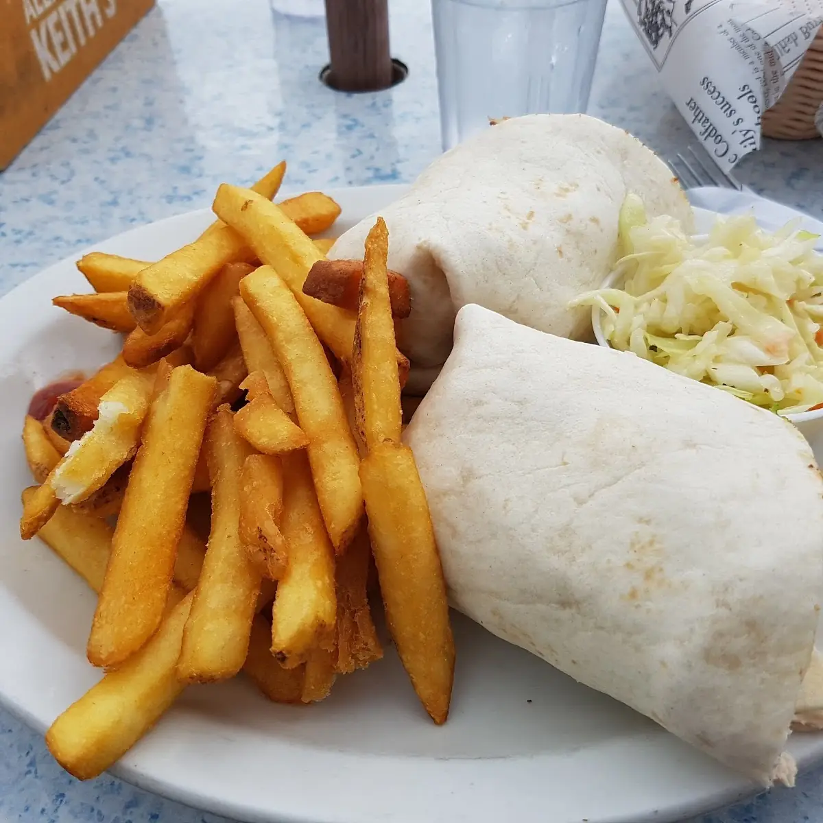 Golden Fries, Blue Anchor