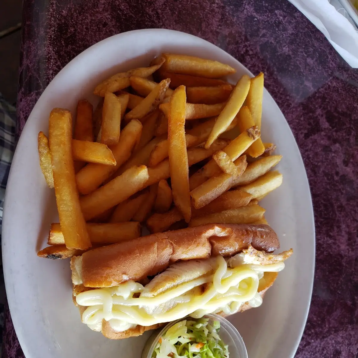 Perch Roll Dinner, Blue Anchor