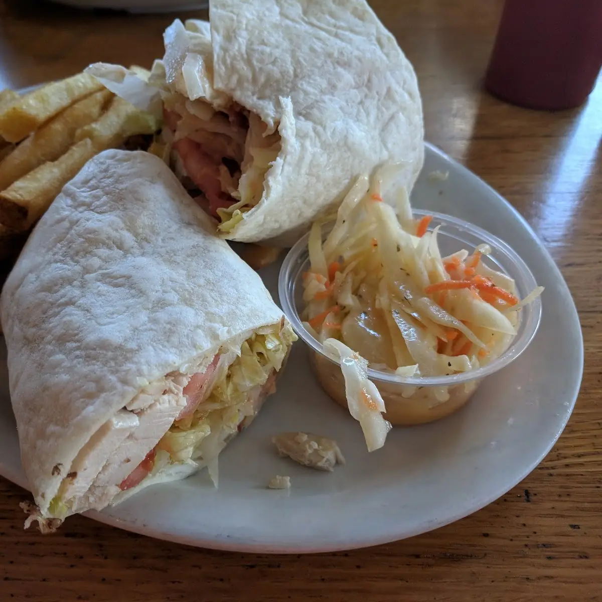 Southwest Chicken Wrap, Blue Anchor