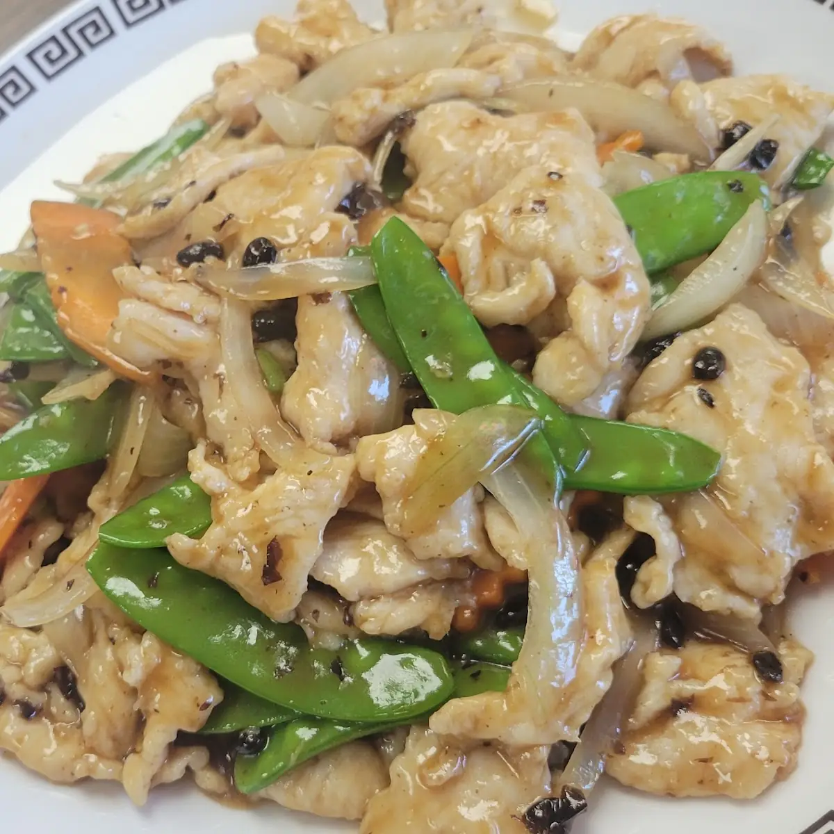 Chicken w Black Bean Sauce