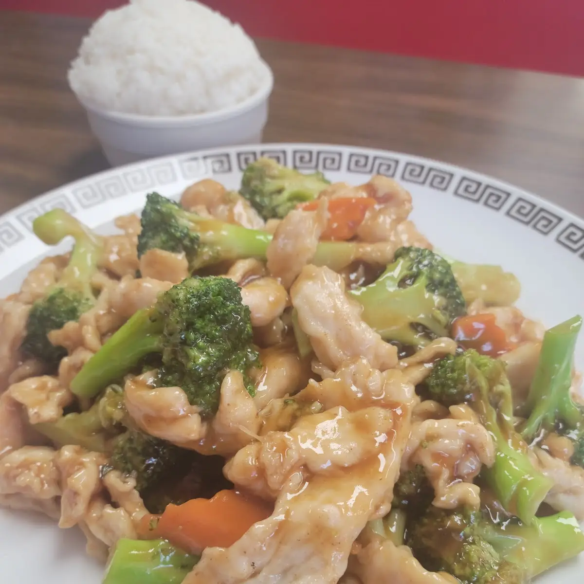 Chicken w Garlic Sauce