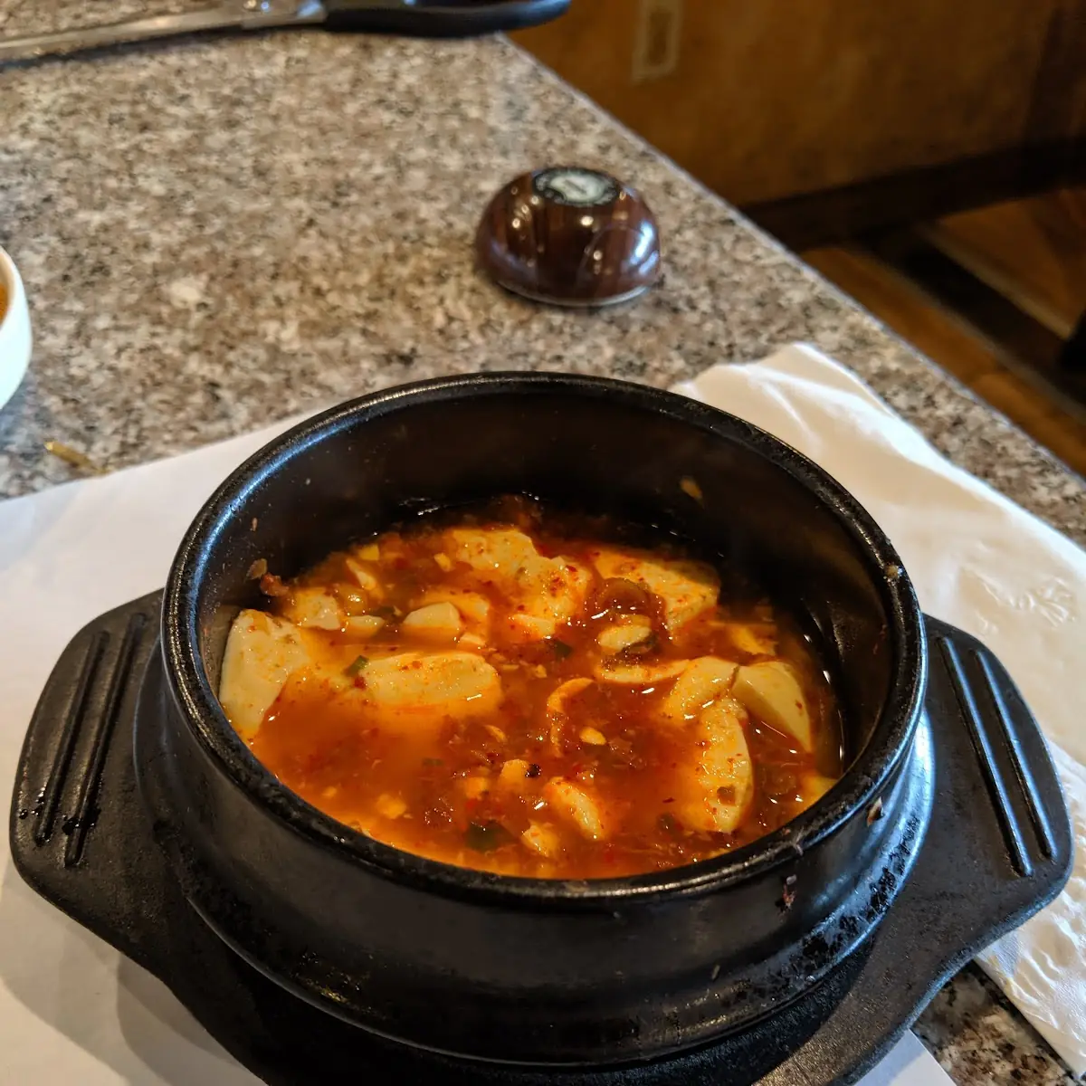Egg Potor Bean Paste Stew or Tofu Soup
