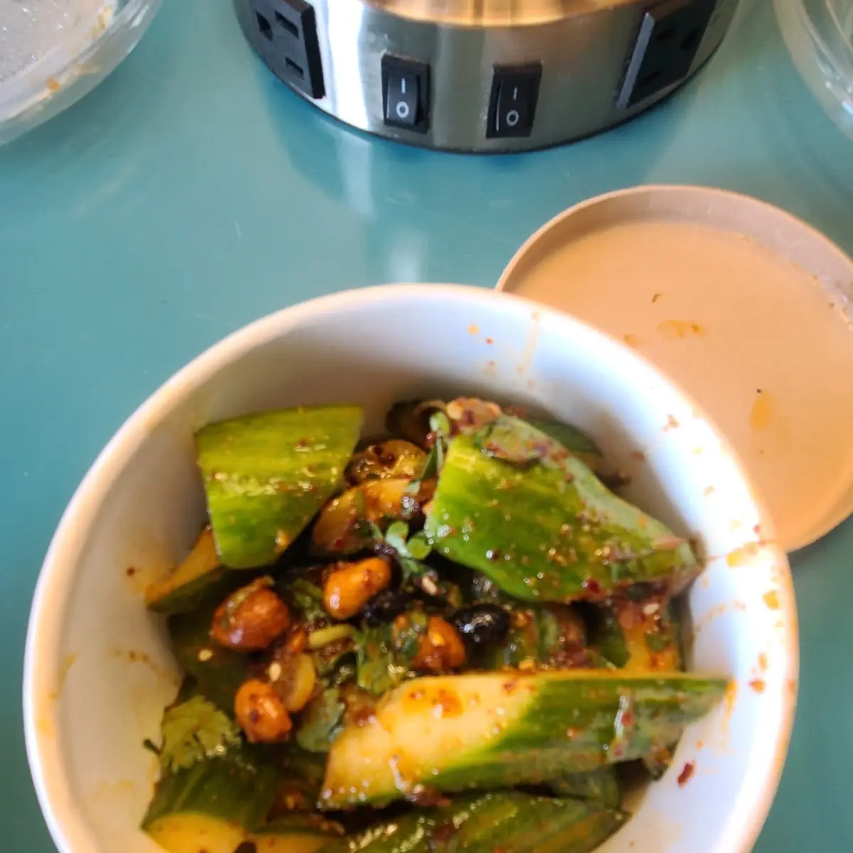 Smashed Cucumber Salad