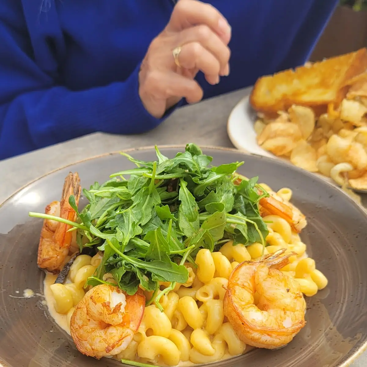 Spicy Prawn Mac and Cheese
