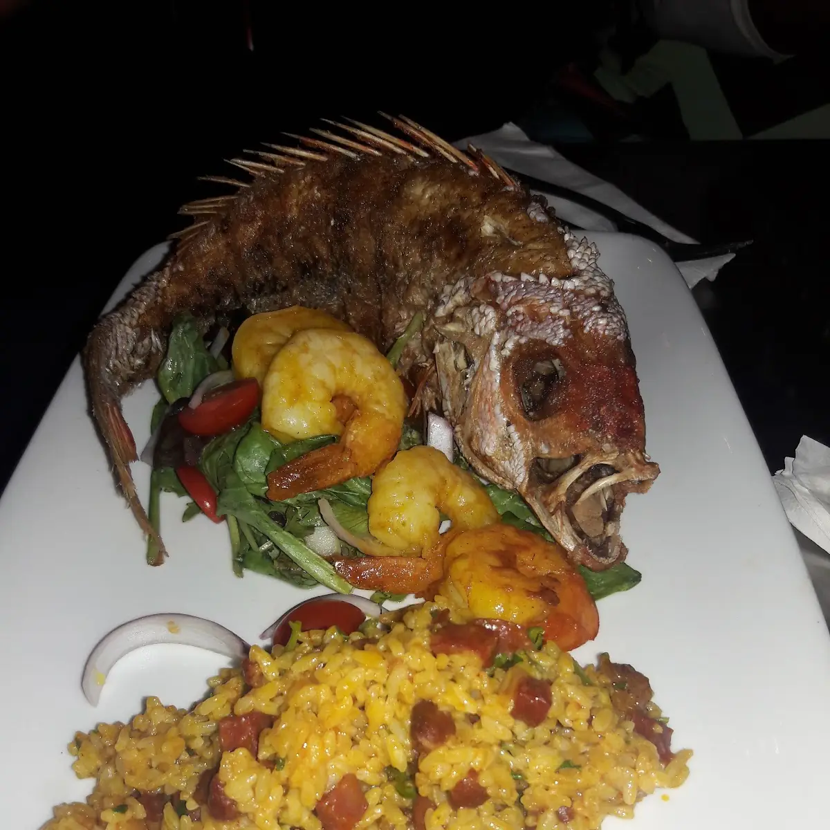 Fried Snapper