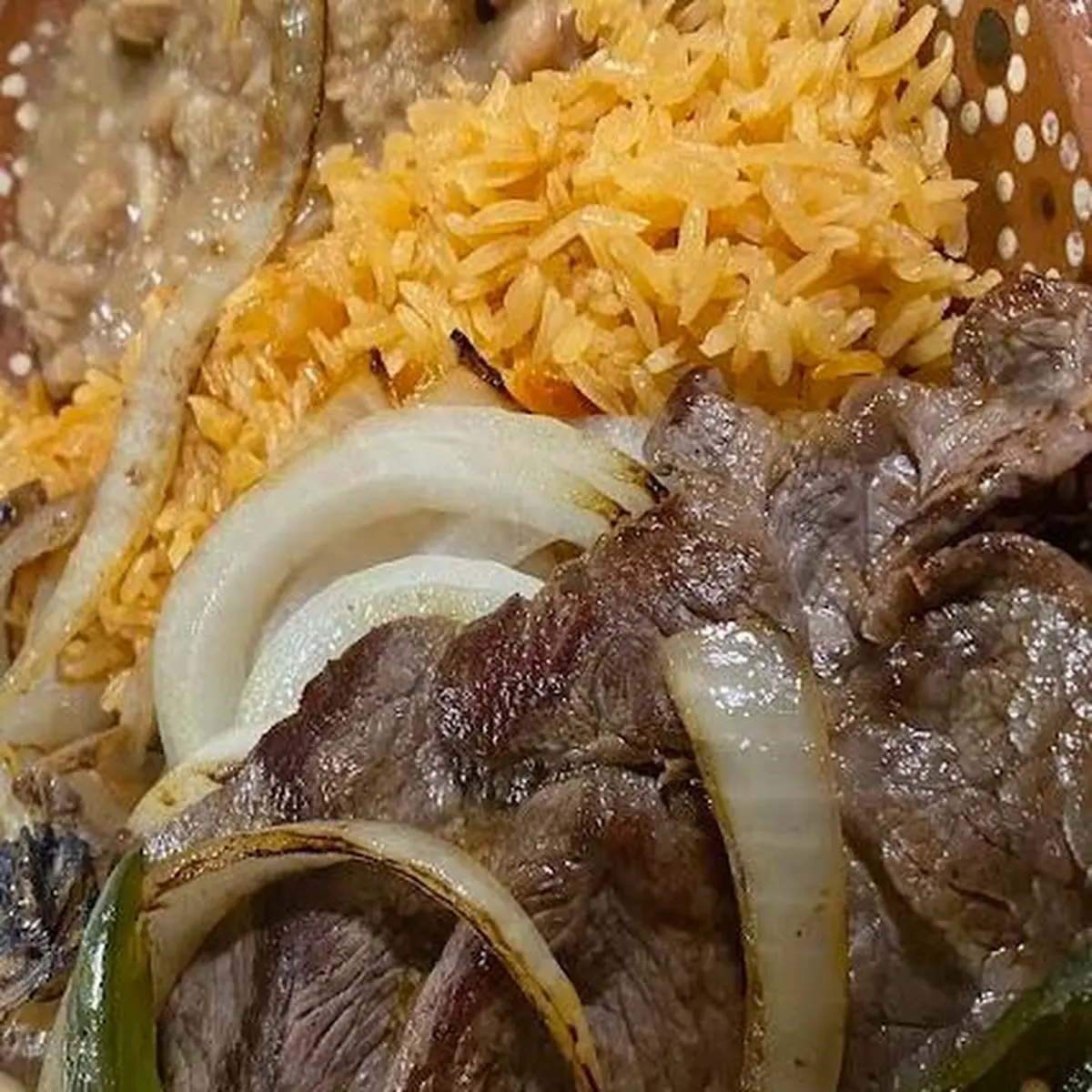 Bistec Encebollado Steak with Onions