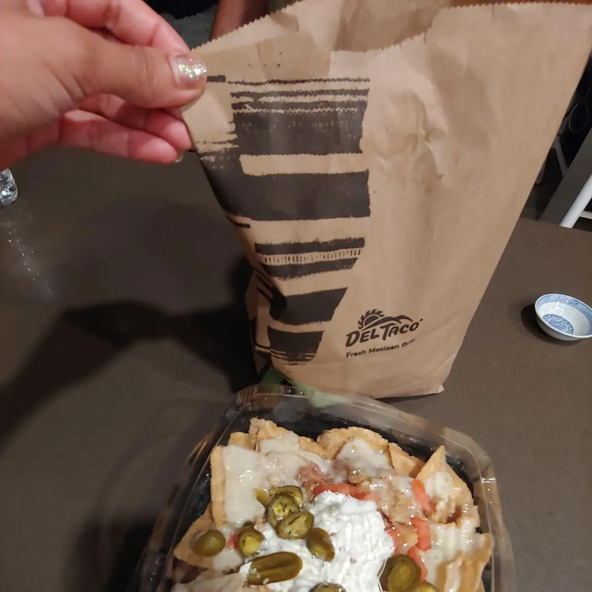 Bean and Cheese Nachos
