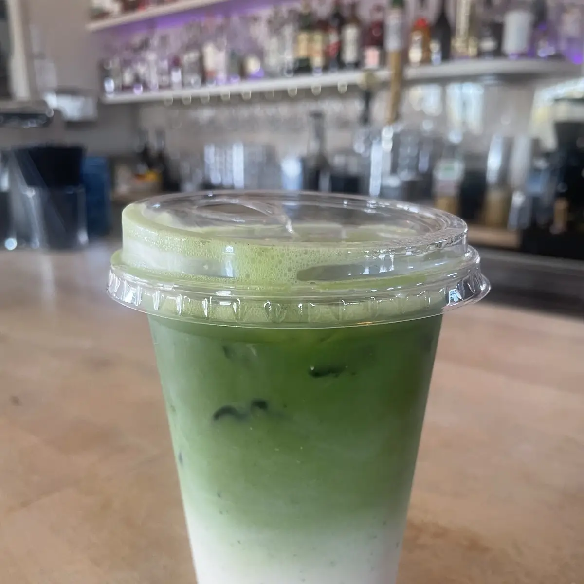 Iced Oat Matcha Latte
