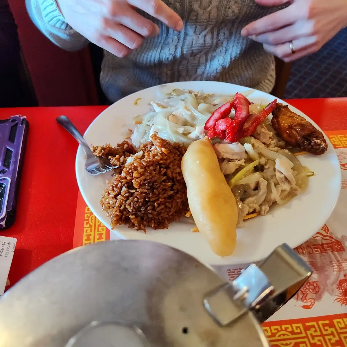 Brown Fried Rice Chicken Fried Steak