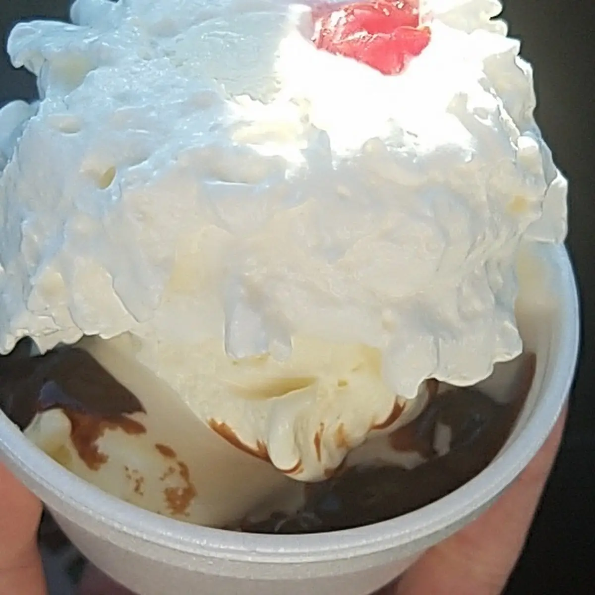Fudge Brownie Sundae