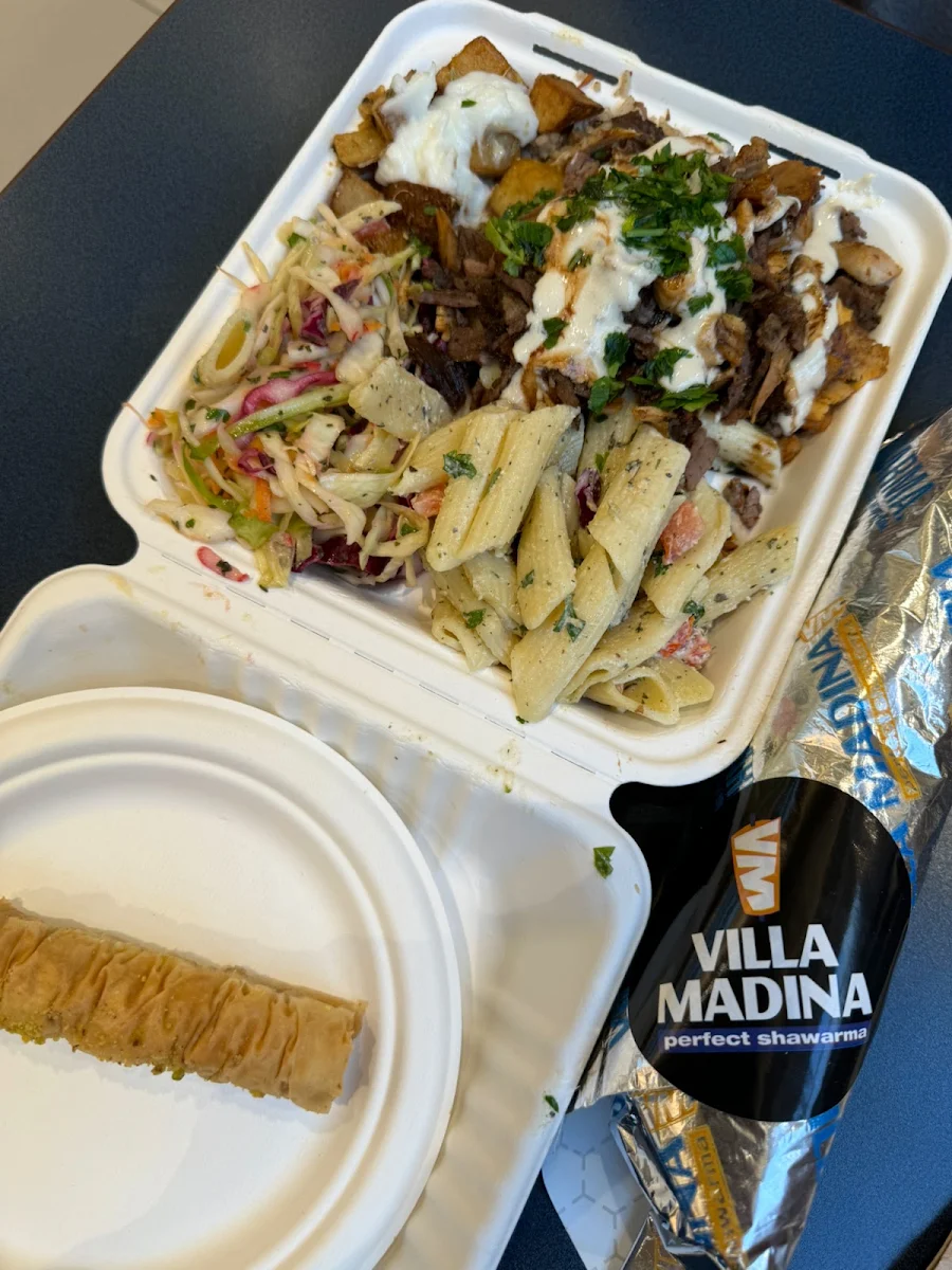 Chicken and Beef Shawarma