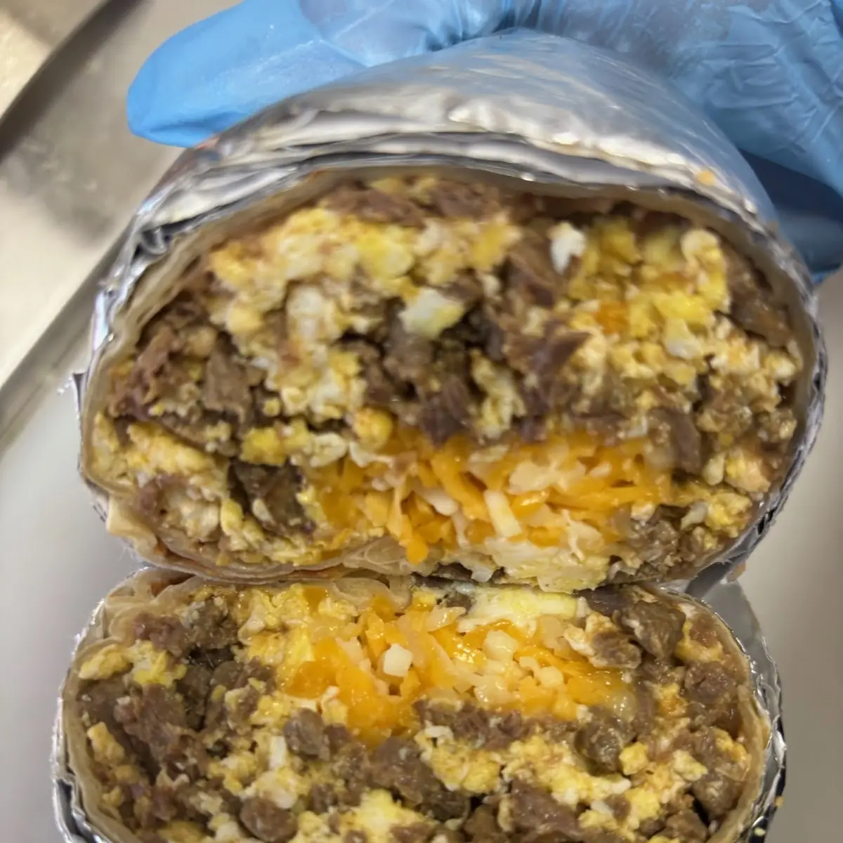 Ground Beef Burrito