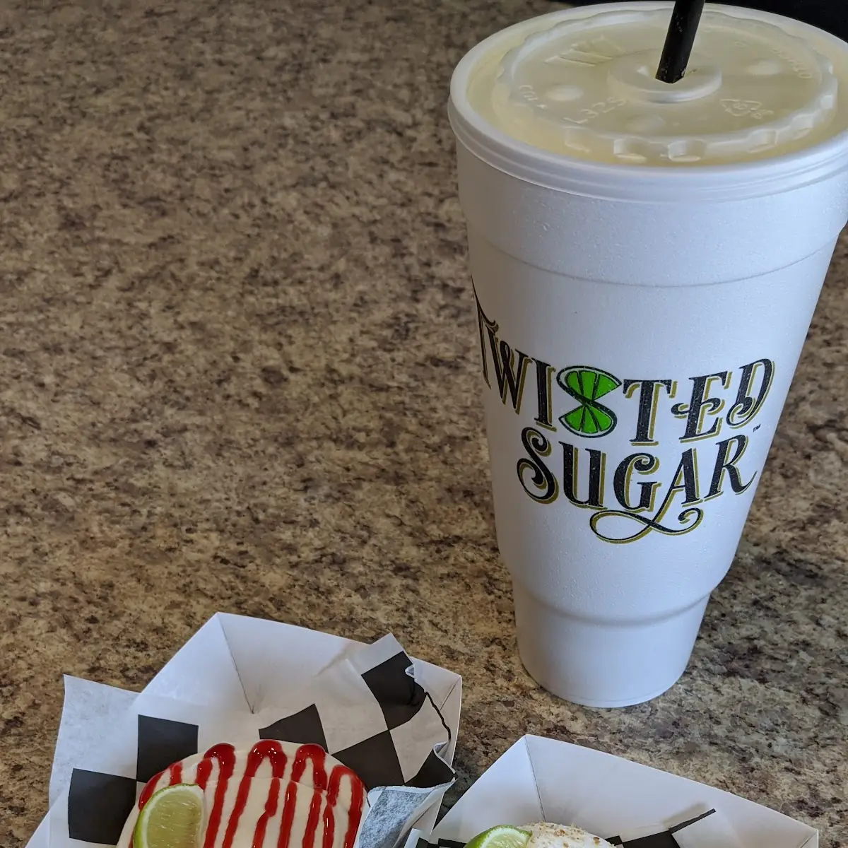 Swizzle and Key Lime Sugar Cookie