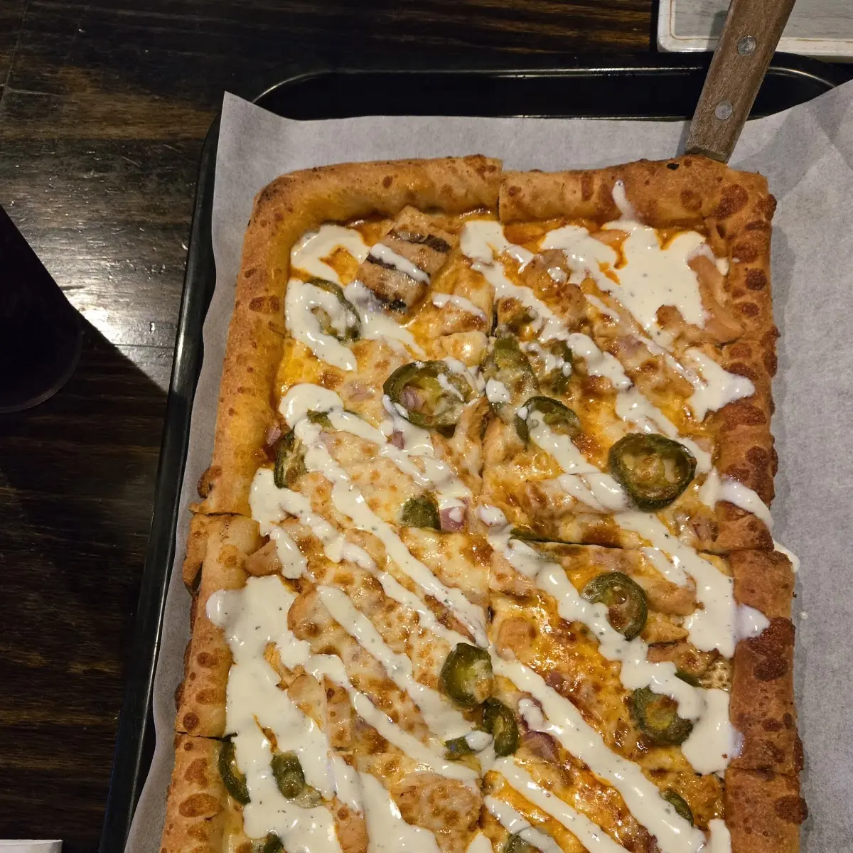 Buffalo Chicken Pizza