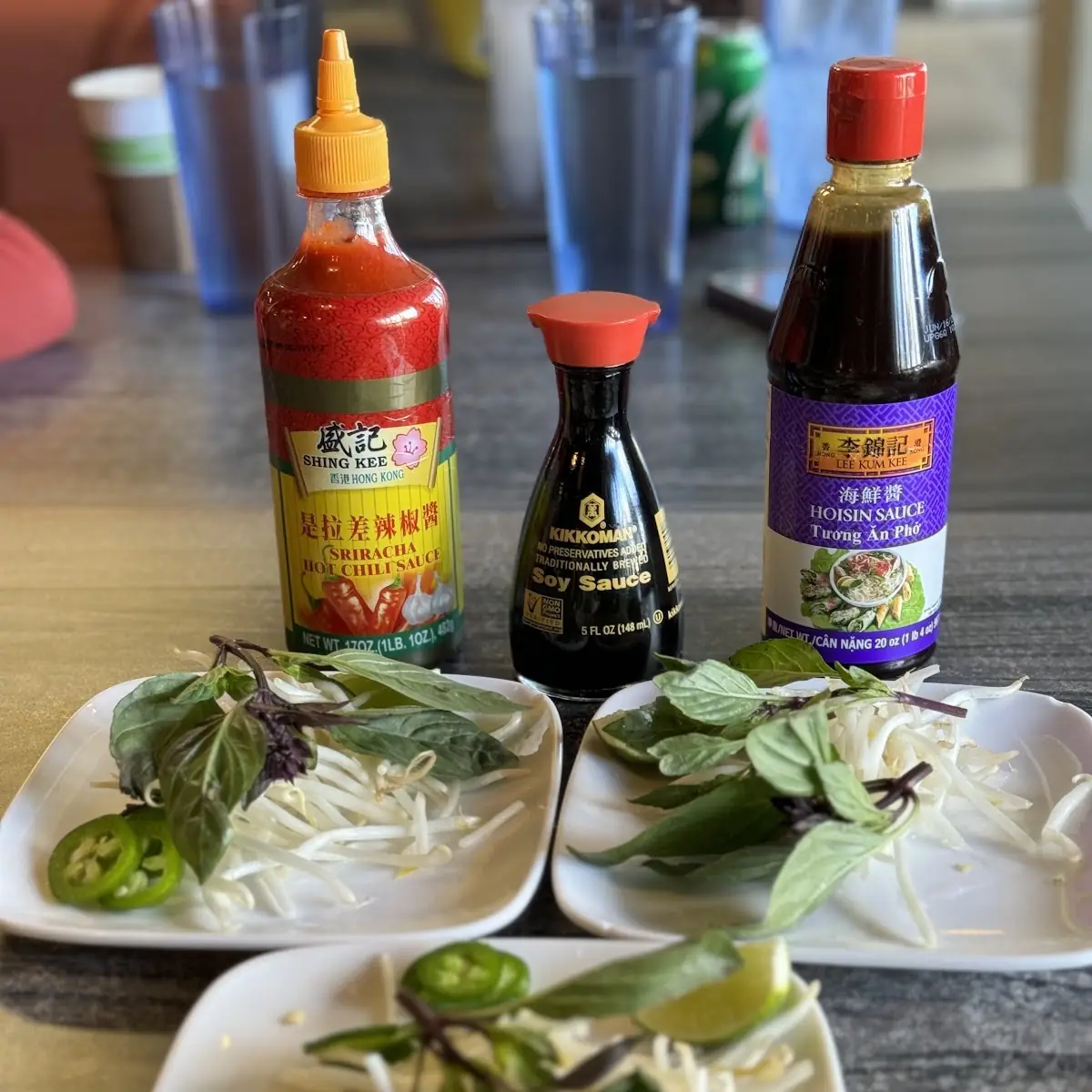 Pho Sprouts and Jalapeños