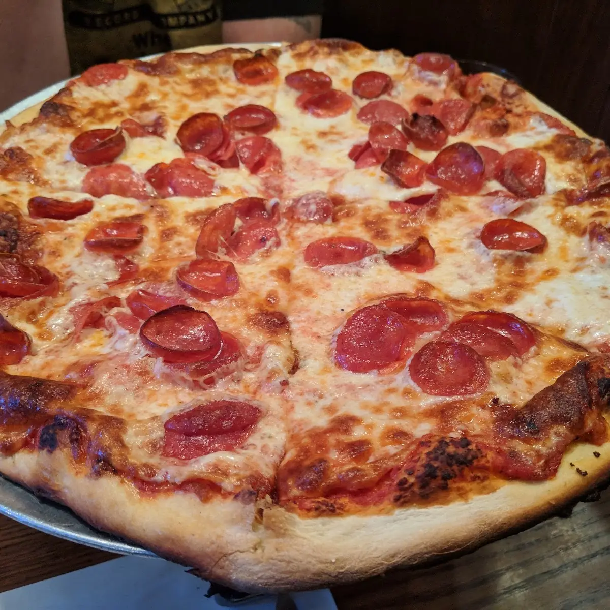 Large Pepperoni Pizza with Jalapeños