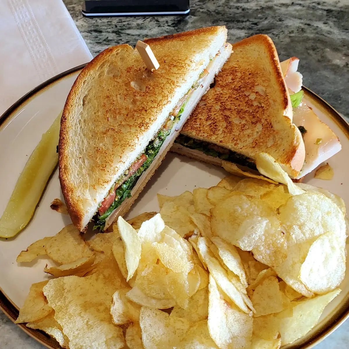 Pesto Chicken Sandwich