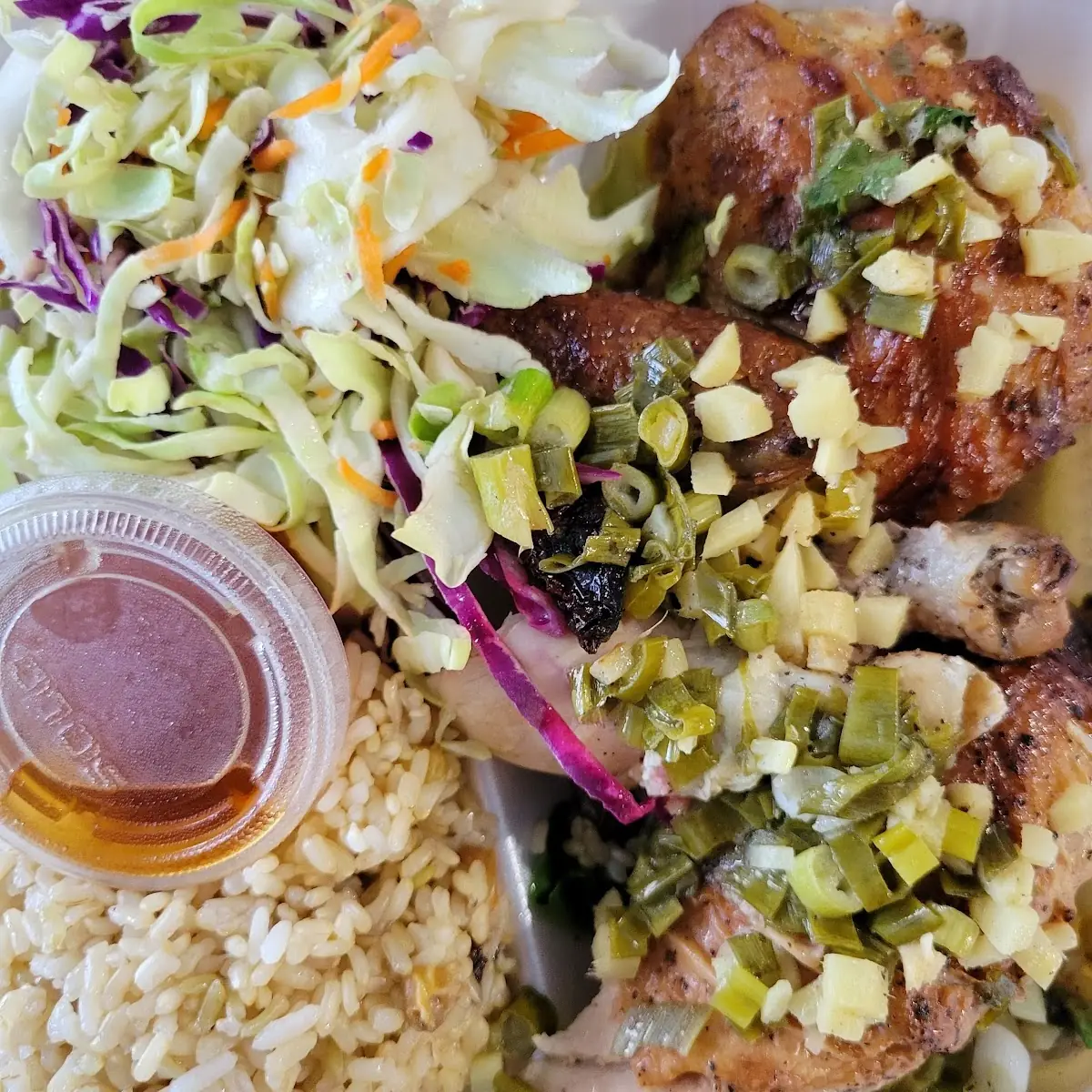 Lemon Ginger Chicken Platter