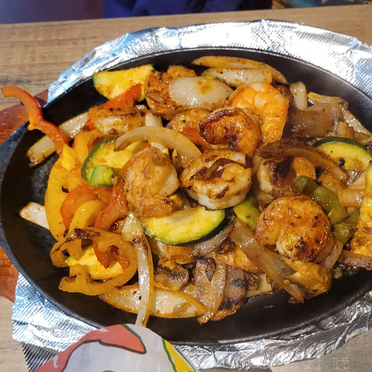 Shrimp Fajitas