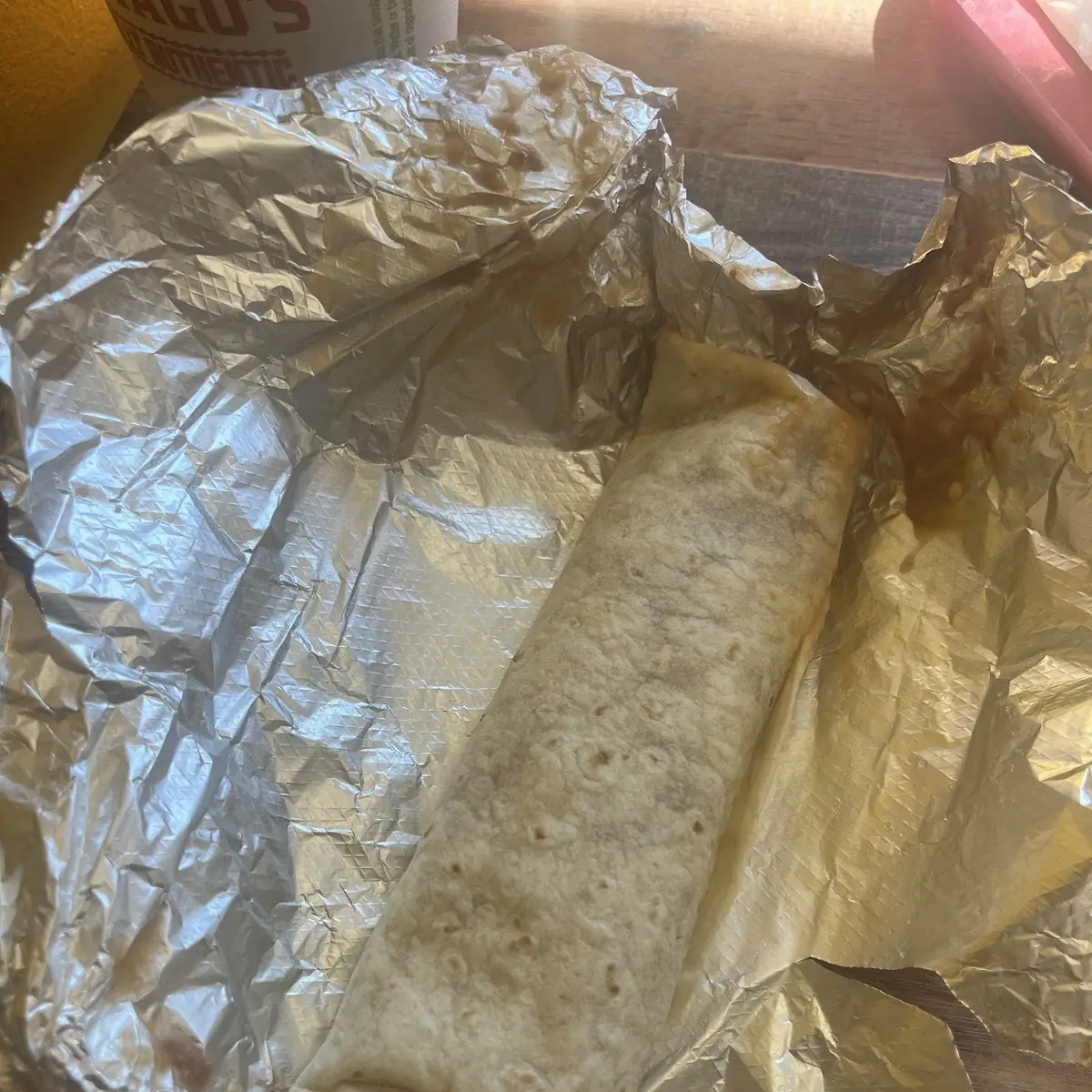 Bean and Cheese Burrito