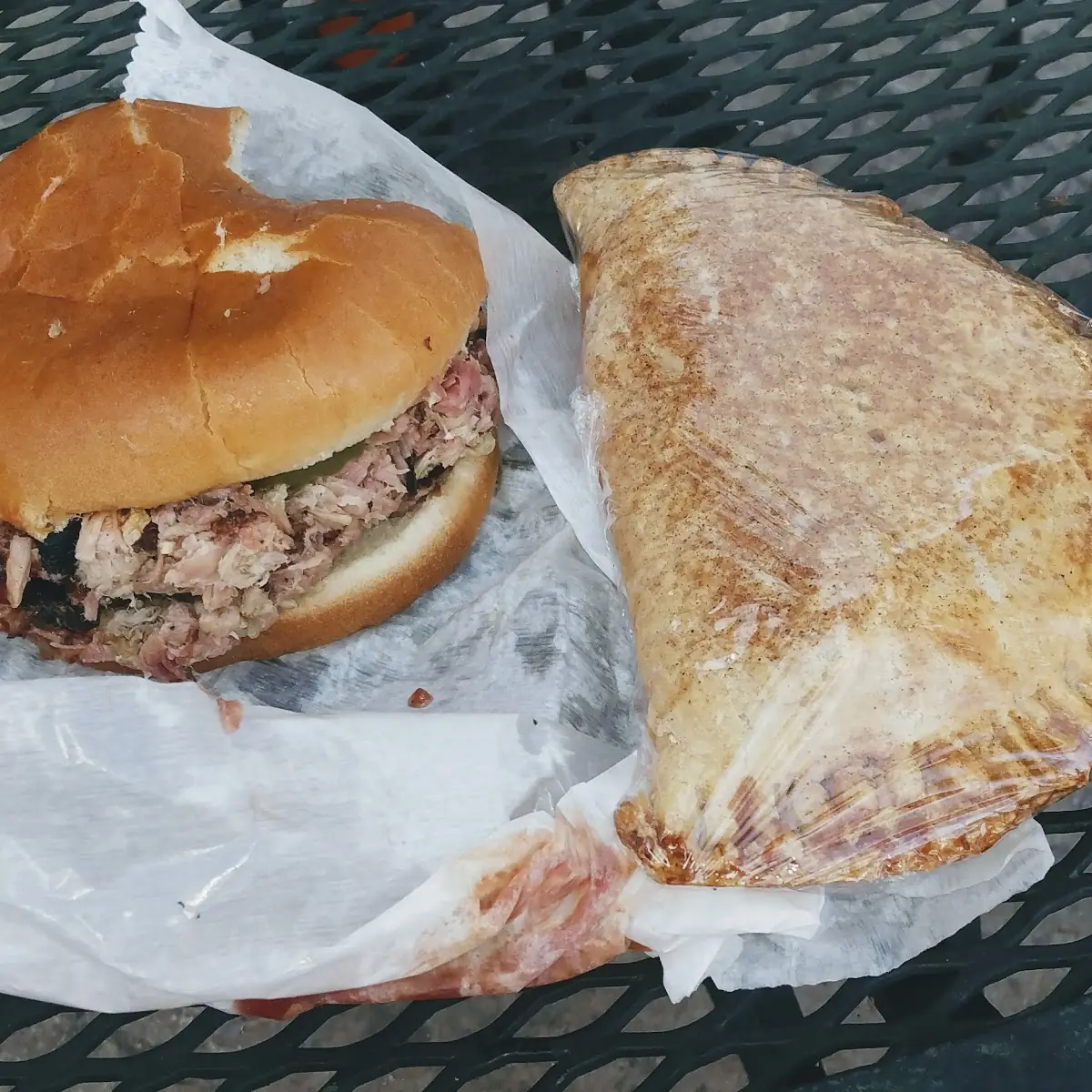 BBQ Pork Sandwich Apple Turnover
