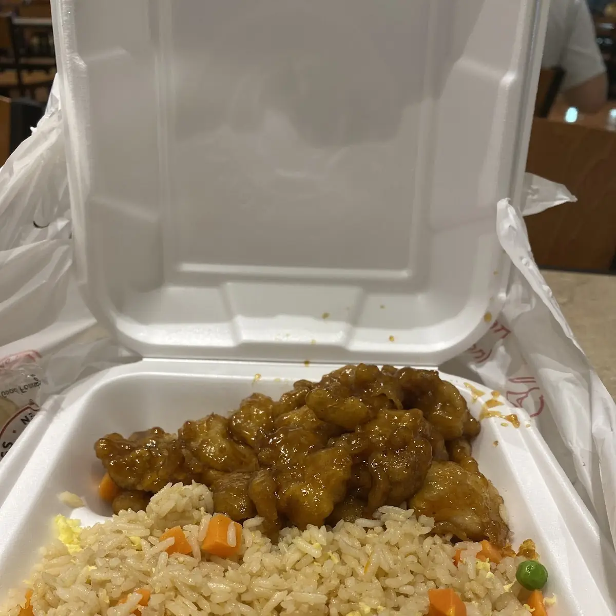 Orange Chicken Fried Rice