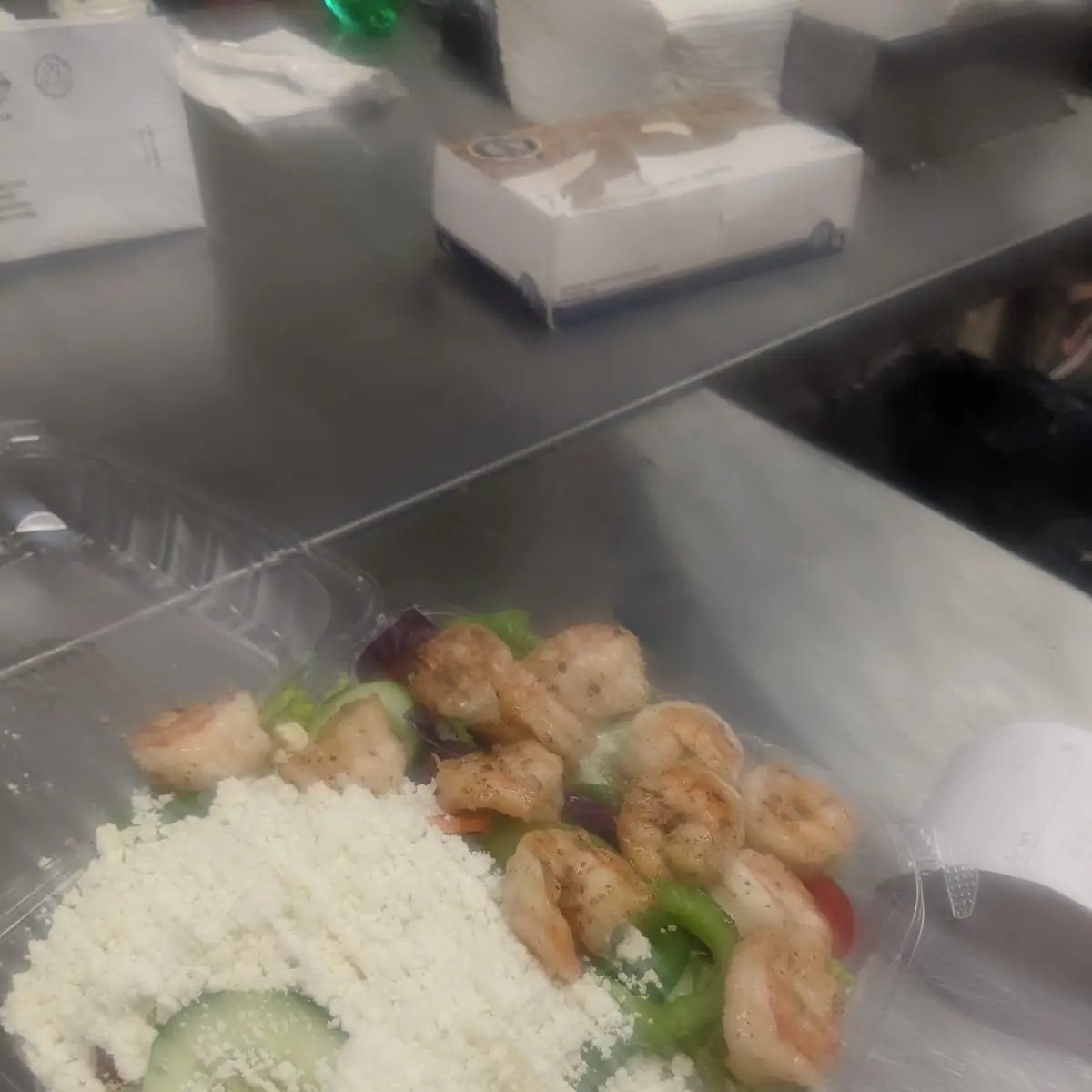 Grilled Shrimp Salad