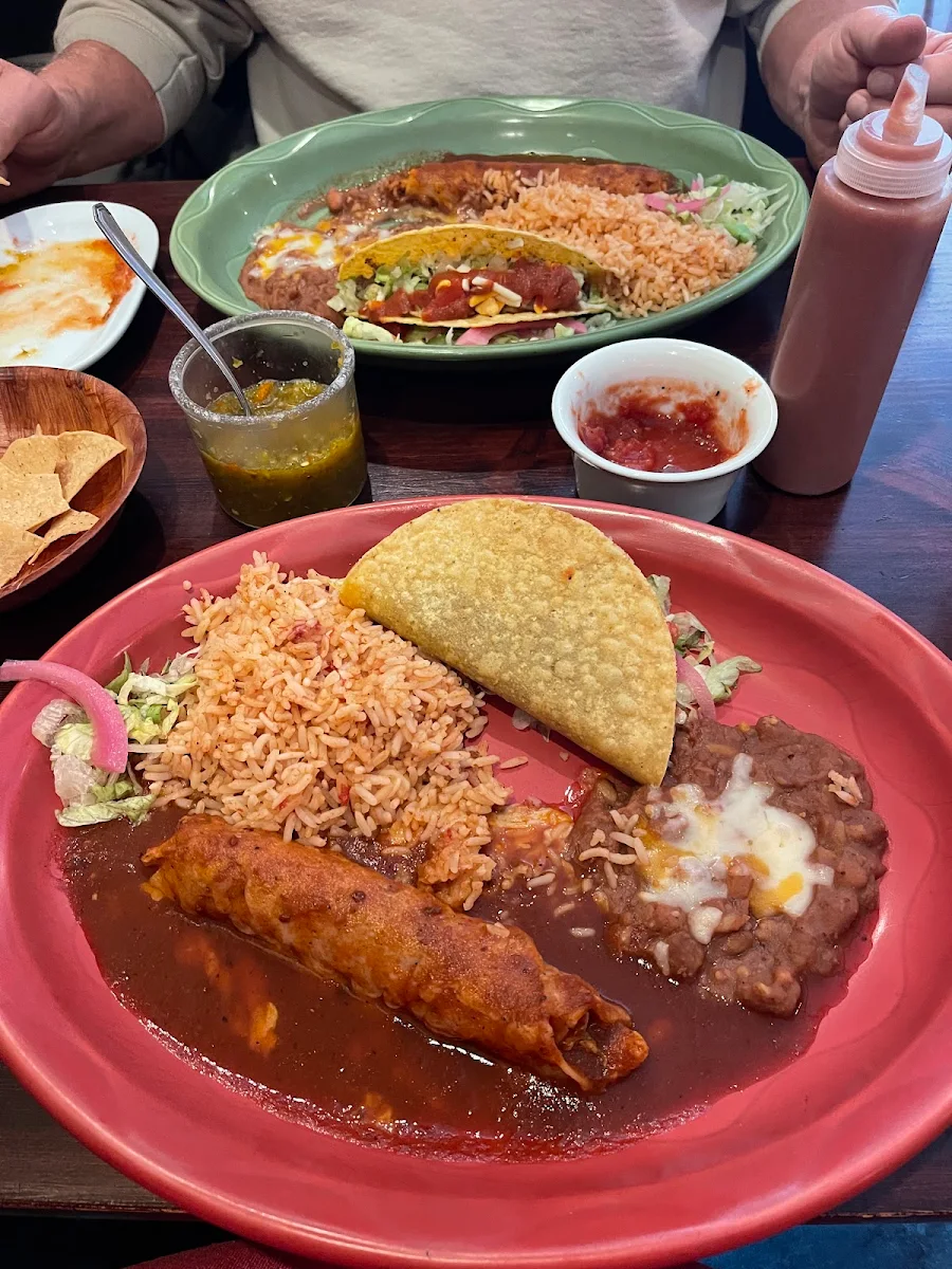 Enchiladas Rice and Beans, Bella Jacks